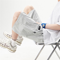 DK2512-特P28控48宽松五分裤夏季男士休闲短裤100聚酯纤维，男装牛仔裤，电商B370