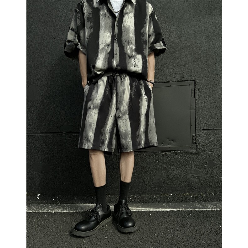 1短袖衬衫CS77033特P25短裤DK77055特P18无差价套装TZ77066特P43，男装衬衫，星座226-2