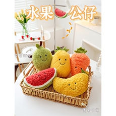 水果毛绒玩具西瓜香蕉榴莲香蕉芒果南瓜
