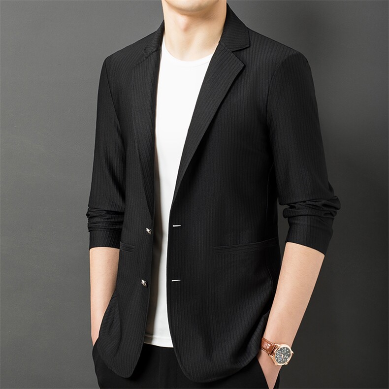 CA23001钱塘2002-2中年男士商务休闲帅气潮流春秋季西服P195图片
