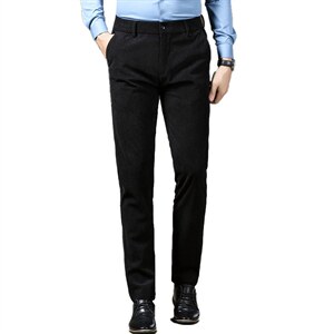 BX1691钱塘2020-2中年男士春秋季新款休闲合身休闲裤量大价优P70图片