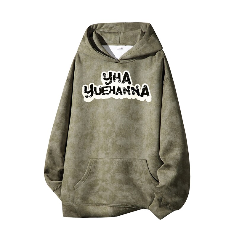 得物供货、重磅420克现货麂皮绒扎染卫衣HD019-1-WL25354ZR-P45,男装卫衣,电商019-1
