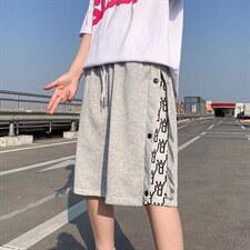 男春季潮流时尚休闲短裤排扣短裤D321P29，男装休闲裤，星座1116-2