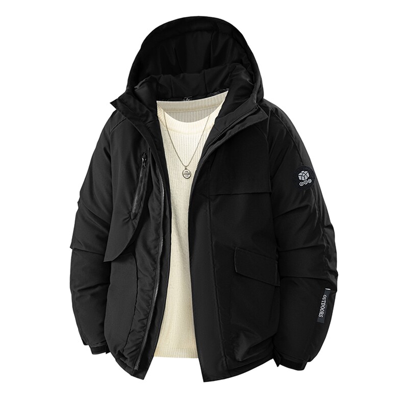 1018-MY752-P62冬季新款棉衣防水防风防静电石墨烯加热内里冲锋衣，男装夹克，星座1018