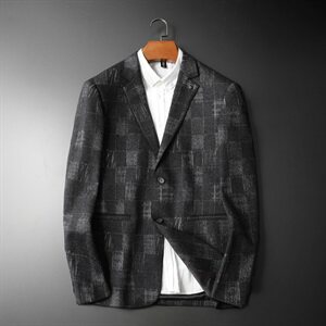 挂拍男士羊毛西装外套 加厚休闲西装西服男上衣 C676,男装西服,电商D225