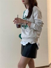 款号：BD230040 名称：牙刷绣卫衣，女装卫衣/绒衫，BD