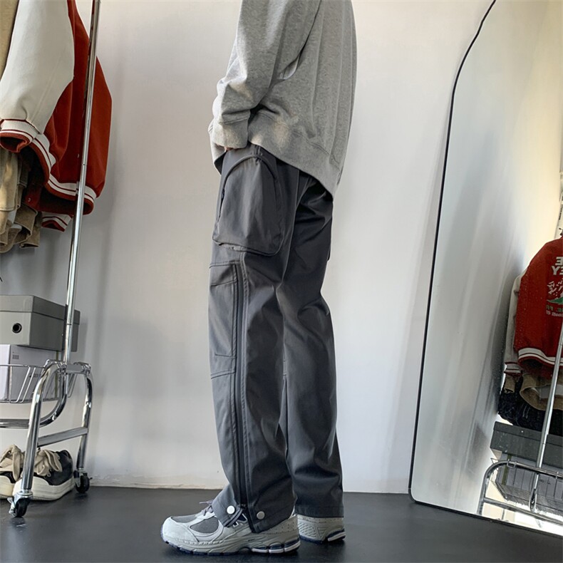 现货）美式机能防水冲锋裤多口袋休闲裤KK172-P55,男装休闲裤,星座1213