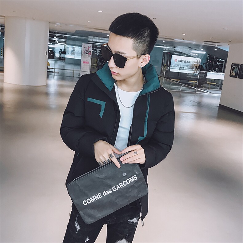 A313-M82-P1452020冬款男青年修身加厚棉衣男短款社会小伙棉服男,男装棉衣,电商A313