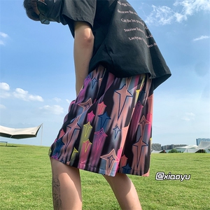 XZ616 夏季新款坠星冰丝裤休闲沙滩裤  TY875 P25控39图片