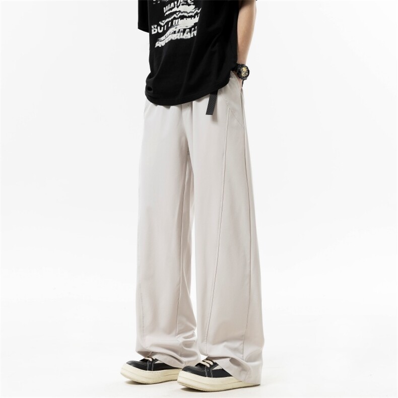 XZ616夏转秋薄款透气自动扣腰带垂感休闲山本裤LM126特P30控68，男装休闲裤，星座512A（原616）