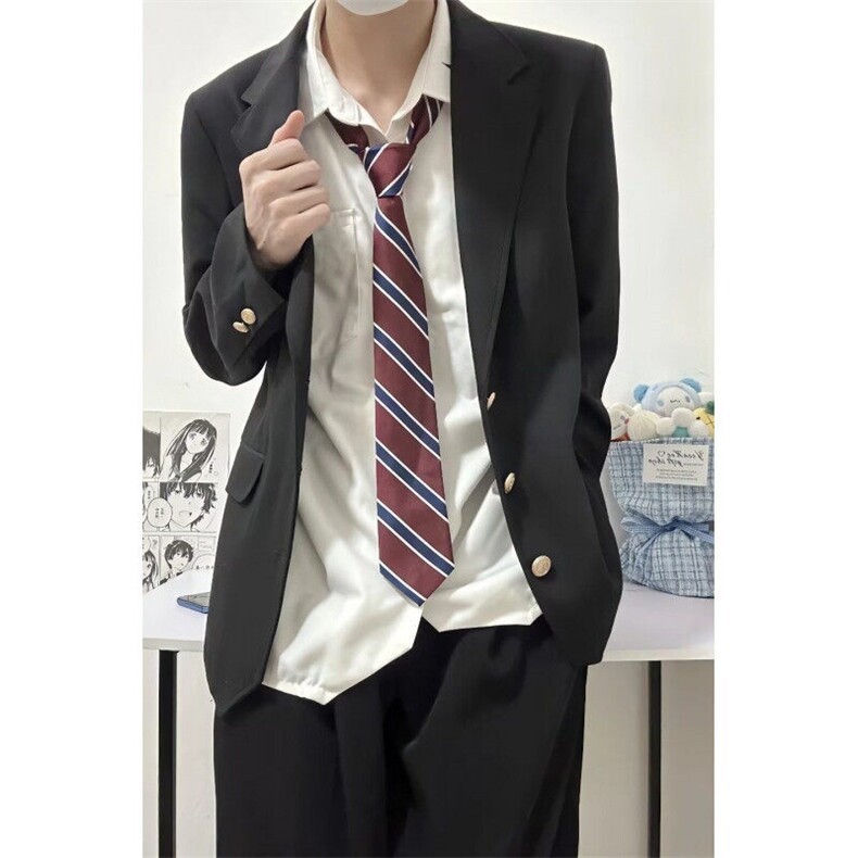 【现货】DXZ32-P60dk制服西装男痞帅学生班服演出服春秋徽章西服,男装西服,星座603-2