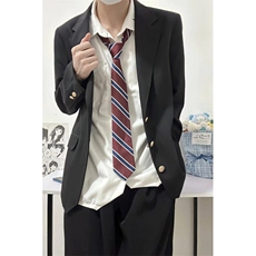 【现货】DXZ32-P60dk制服西装男痞帅学生班服演出服春秋徽章西服，男装西服，星座603-2