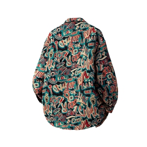 1色织提花网红大码M-5XL夹克男:90%聚酯纤维10%棉JK77980P50控78图片