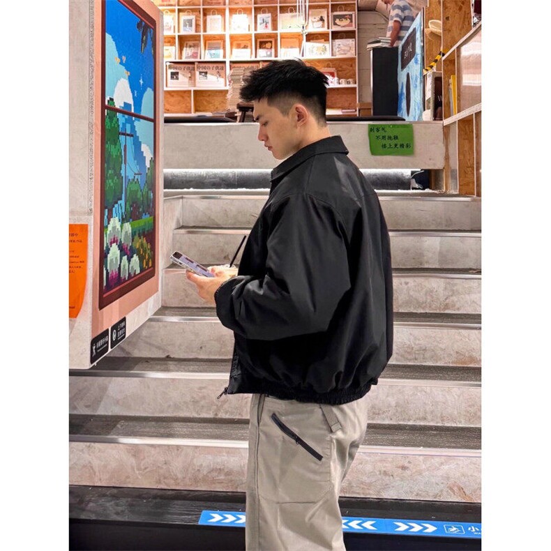 W9066-P70网图现货美式休闲夹克三防宽松户外工装棉服百搭外套,男装棉衣,星座1608-2