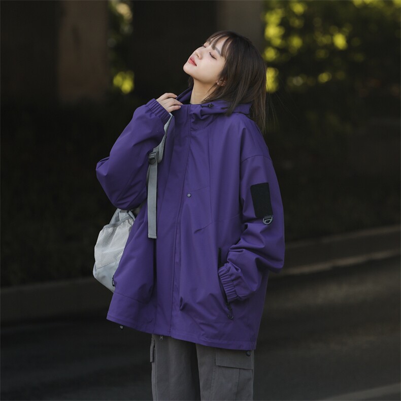 春季现货户外夹克男冲锋衣外套DSA157B-J111-P60图片