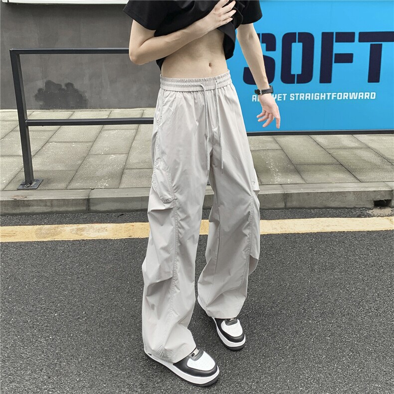 夏季薄款速干透气打褶伞兵冲锋裤工装直筒310A-4-KZ95-特批30,男装工装外套,星座310A-4