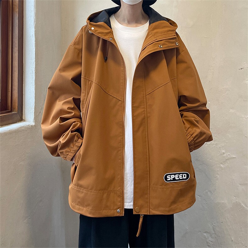 抖音直播品质登山防风多口袋工装冲锋衣外套XZ301ACFY8802P80,男装夹克,星座301A