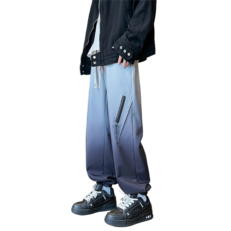 量大优渐变冲锋裤束脚长裤CK43-特P40M-5XL,男装休闲裤,电商B325