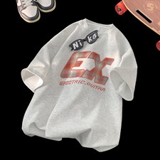 四季星座212A-T2588特30批58新款炫彩刺绣圆领中性T恤短袖，男装T恤，星座212A（原A324）