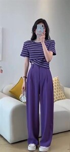 夏装新款，时尚套装、连衣裙,女装套装/套裙,紫锦百艳