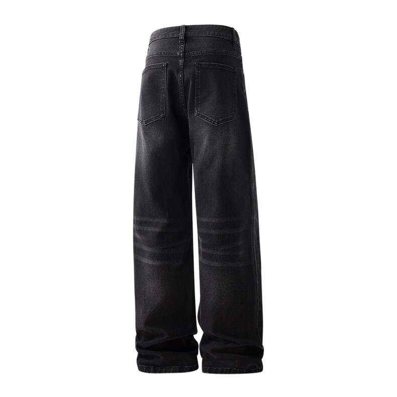 高品质！显瘦直筒裤窄版弹力牛仔裤男A080-7501-P50控68,男装牛仔裤,电商A080