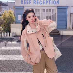 现货！现货！休闲外套女2026春秋新款韩系学院风减龄小个子上衣图片