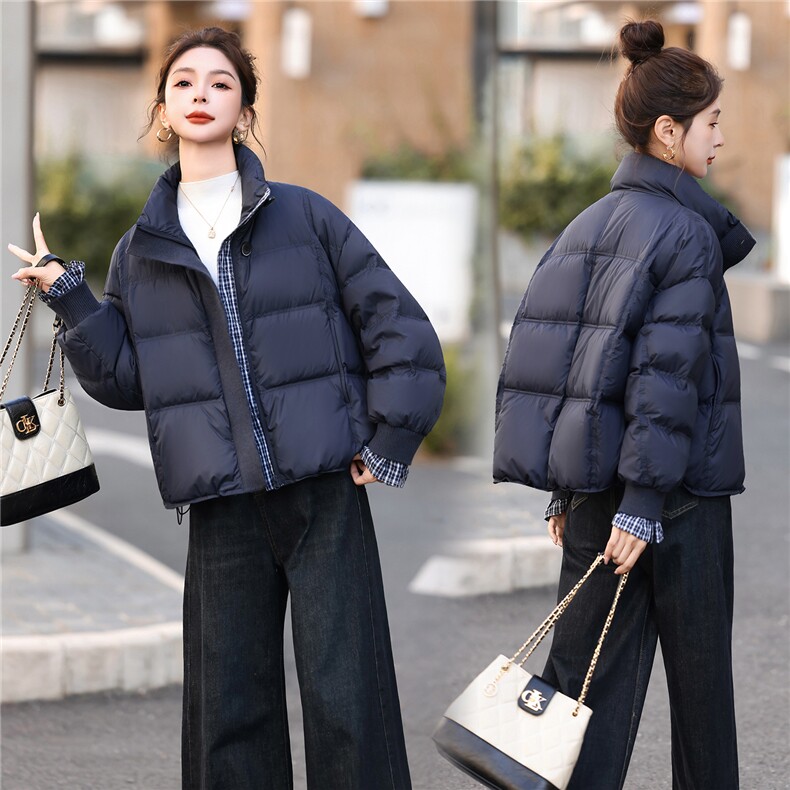 2025冬装新款时尚保暖优雅范羽绒服,女装羽绒服,鑫鑫格