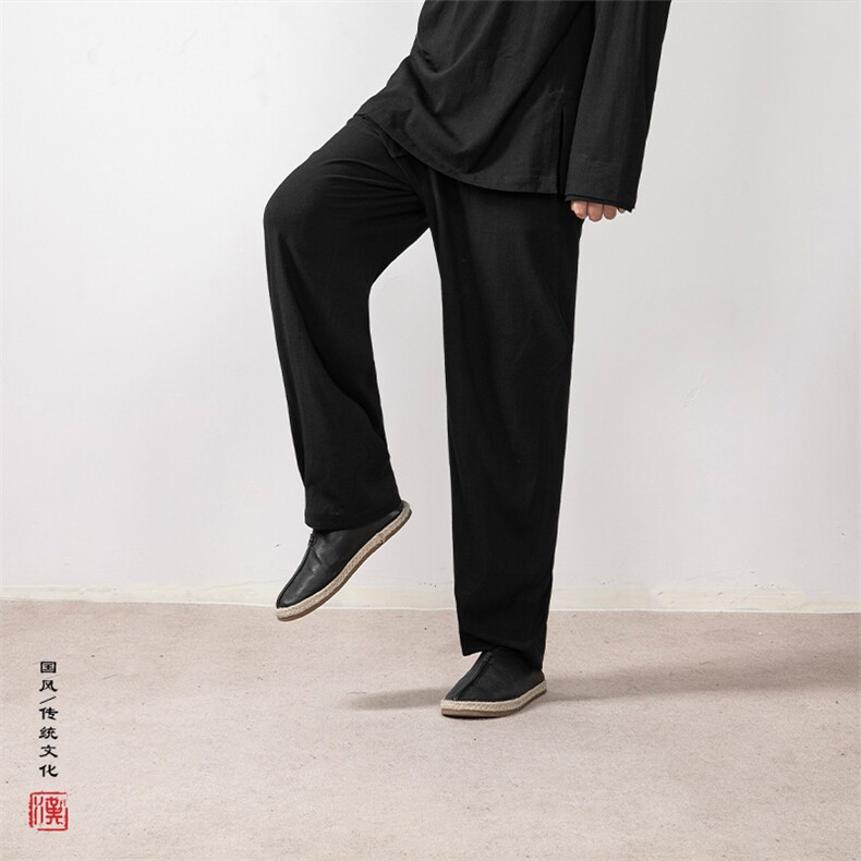秋冬新款风男装棉麻男士休闲裤KZ01P70,男装休闲裤,钱塘802