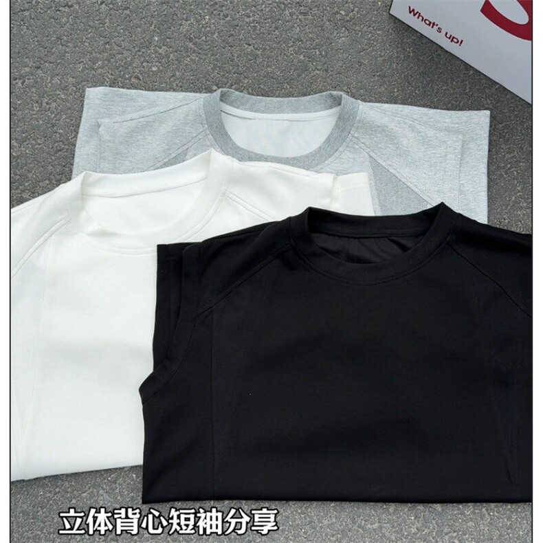 现货!潮流无袖T恤抖音得物可送样-EX50684-特批25,男装T恤,电商A061