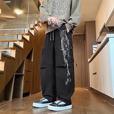 2025秋季新款防泼水工装裤男宽松直筒休闲裤子-A2271TP50控89，男装休闲裤，电商B241