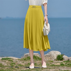 职业裙女夏季2025新款时尚衬衫高端气质显瘦减龄半身裙，女装半身裙，火爆靓佳人