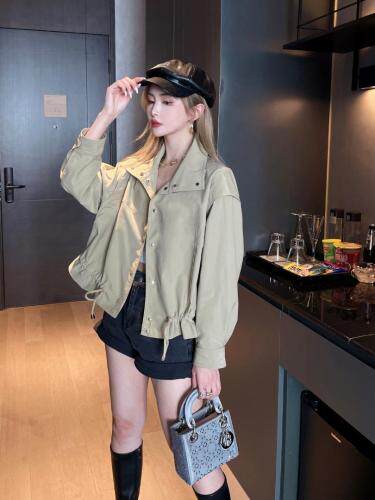 短款风衣，女装风衣，香水之恋