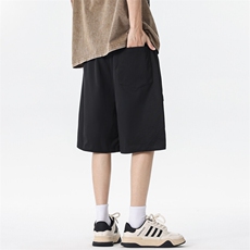 简约工装短裤夏季百搭宽松五分裤休闲沙滩裤男A406K3513P38，男装牛仔裤，星座309（原A406）