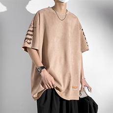 新款短袖男日系白墙夏季t恤休闲百搭印花圆领T恤男上衣TC3136-P35，男装T恤，星座717