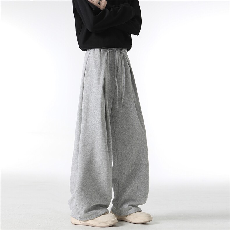 YK324特P40控68无影墙秋季重磅纯色老钱休闲裤显瘦显高运动裤，女装休闲裤，电商A249