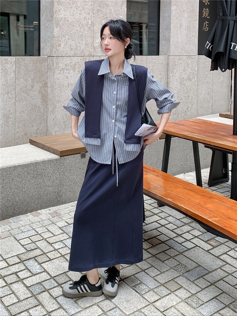 时尚套装女2025秋季新款女装三件套,女装套装/套裙,慧尚2-185