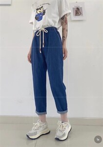 早秋新款薄料牛仔裤上新MLXL图片