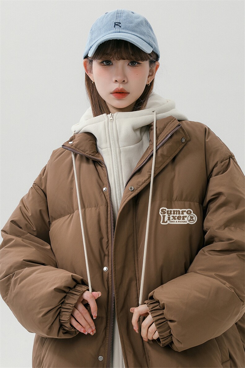 中性风23新款冬季时尚百搭宽松棉服外套MY64701P115控158,男装棉衣,电商A268