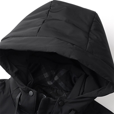 冬季新款可脱卸帽羽绒服加厚保暖男士上衣中年商务休闲外套爸爸装，男装羽绒服，电商B212（原钱塘6029）