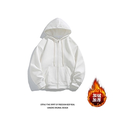 加绒加厚连帽卫衣男多色性价比潮流外套23XW99501J-特批40，女装短外套，电商A042