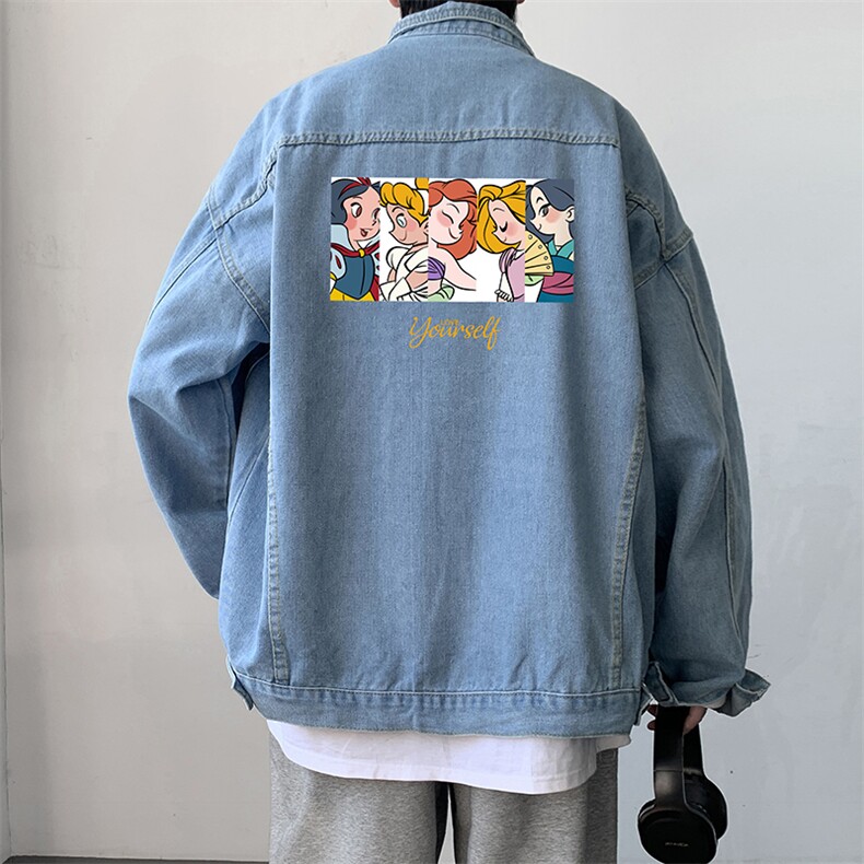 牛仔夹克男大码牛仔外套男茄克NJ77396-P60,男装夹克,电商A040