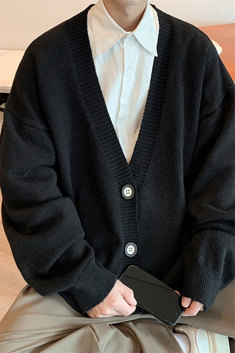 8XL-M特大码开衫毛衣简约外套男情侣休闲针织衫毛线衣MY1205P55,男装针织衫/毛衣,电商D206-1