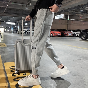 社会精神小伙2022加绒卫裤运动束脚男裤DS-B249-KK92-P58-加绒P68图片
