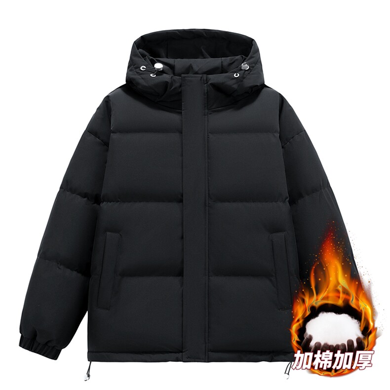 现货高品质美式高街冬季重磅三防加厚羽绒棉衣厚外套面包棉服,男装棉衣,电商A443