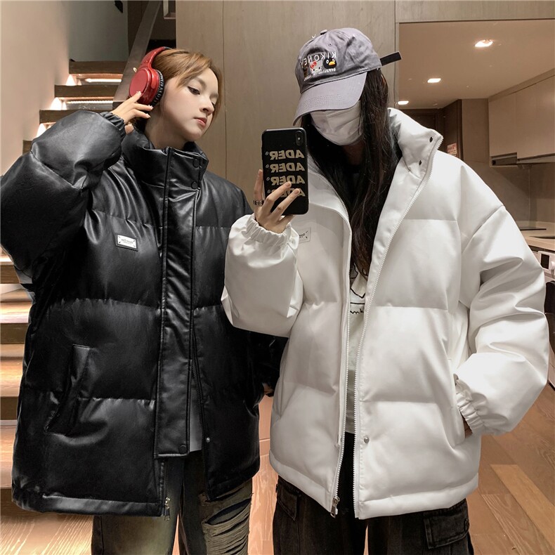 中性2026冬装港风皮棉衣冬季宽松棉服袄情侣加厚外套男S271-P128,男装棉衣,电商A233-1