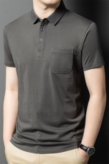 F6603男士2024年夏季新款百搭T恤男短袖日常休闲体恤男装，男装T恤，电商B360