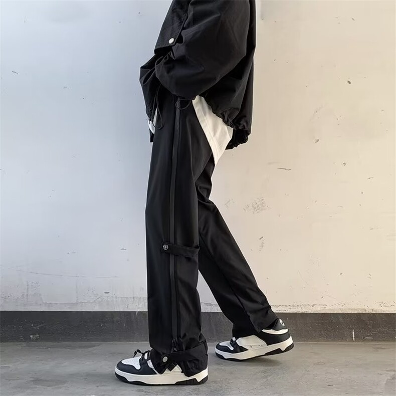 218-1-P55-B1825冬季款时尚休闲加绒加厚宽松裤,男装休闲裤,四季星座218-1