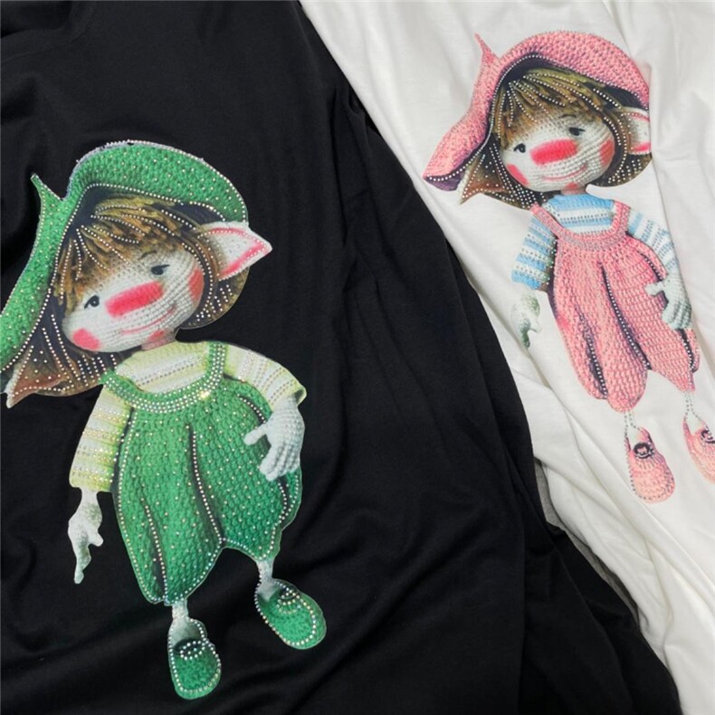 2022/夏装/短袖T恤NEW，女装T恤，潘朵拉