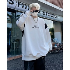 卫衣男潮ins港风潮流圆领T3035P35，男装卫衣，星座1116-2