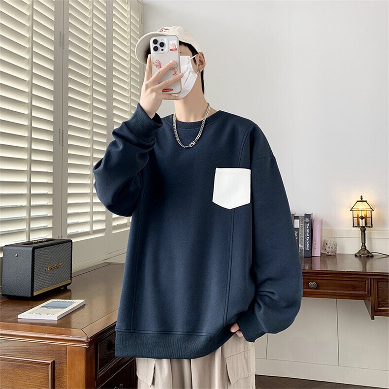 现货6501-P33大码控59春季大码宽松男士卫衣,男装卫衣,星座209